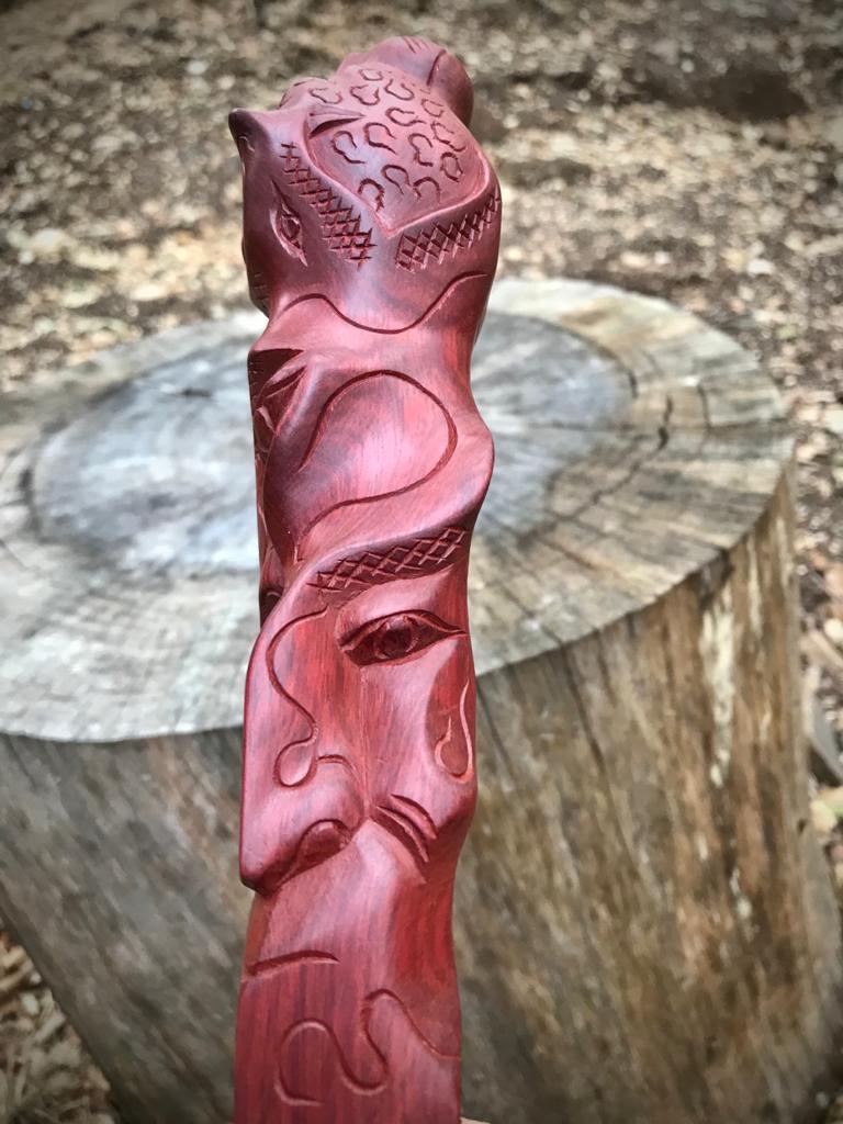 Carved Wood Pipe | Grande Collection