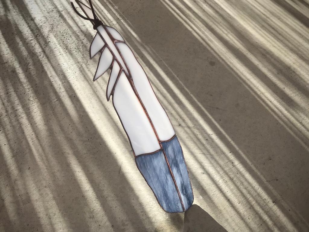 Stained Glass Art | The Feather