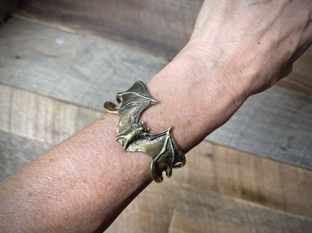 Reclaimed Metal Cuff | Bat