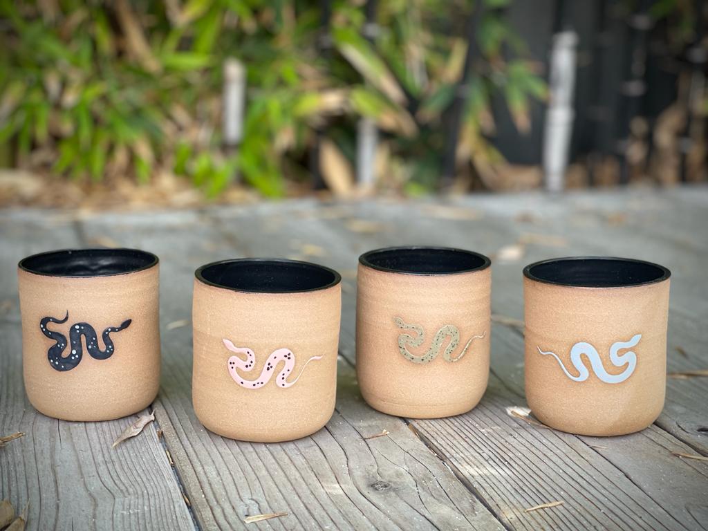 Northwest Ceramic Collection | Snake Tumblers Cups