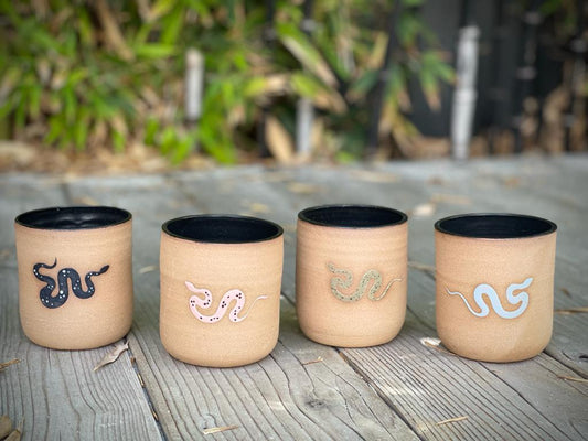Northwest Ceramic Collection | Snake Tumblers Cups