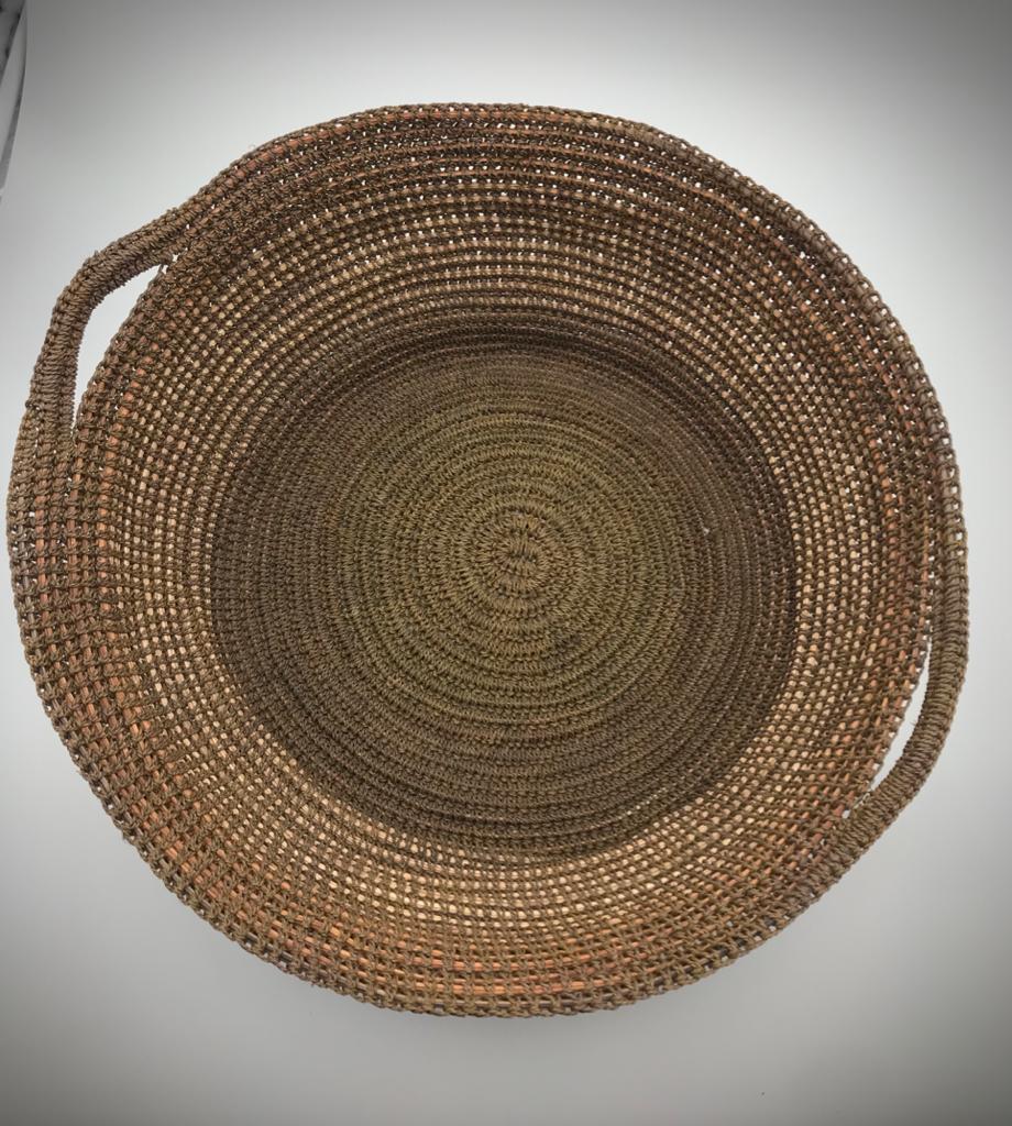 Colombian Handwoven Chambira Basket Collection