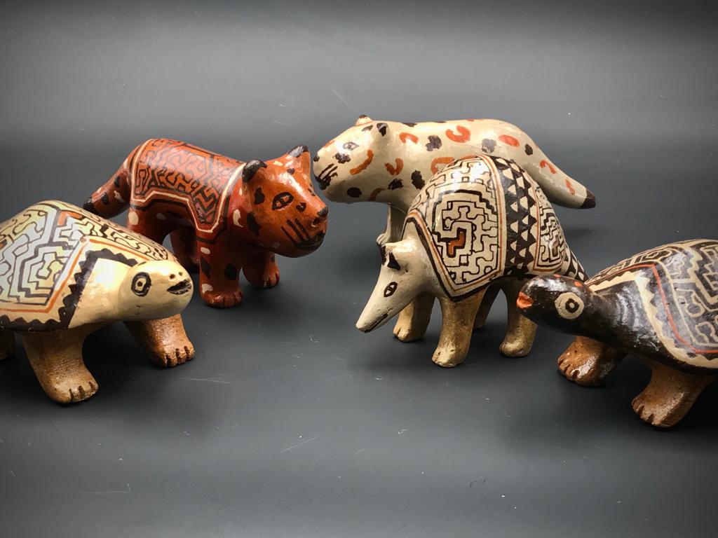 Shipibo Hand Painted Jaguar Series