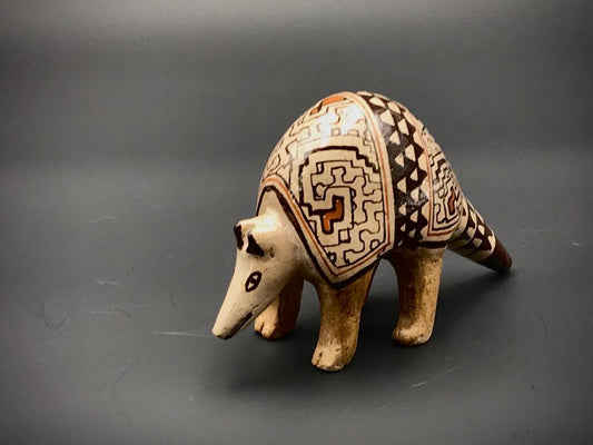 Shipibo Hand Painted Armadillo Series