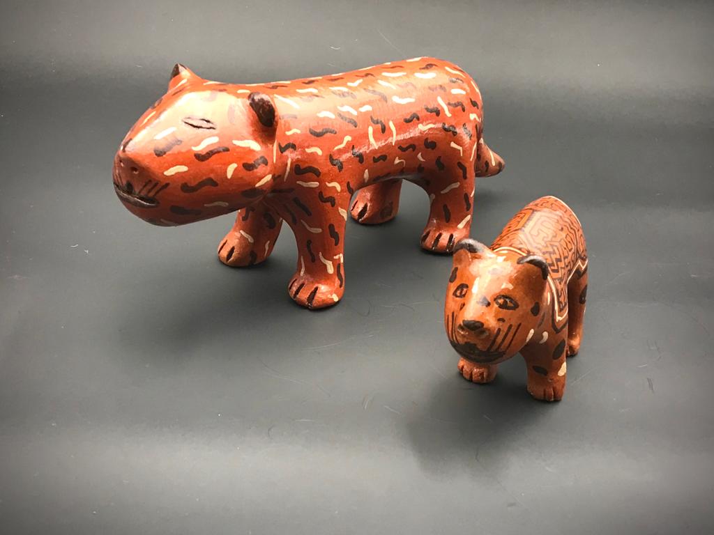 Shipibo Hand Painted Jaguar Series