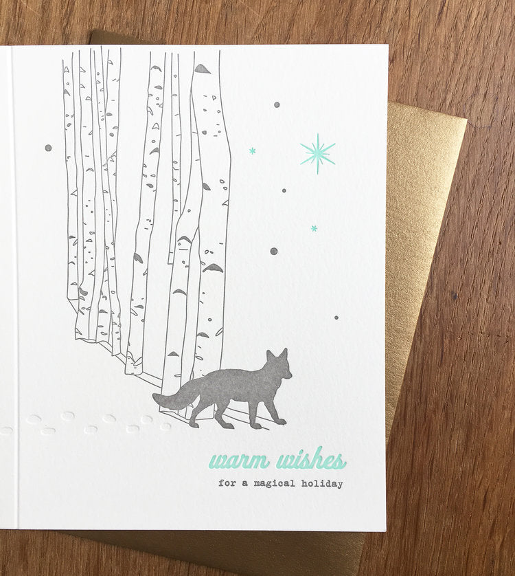 Letter Pressed | Holiday Cards