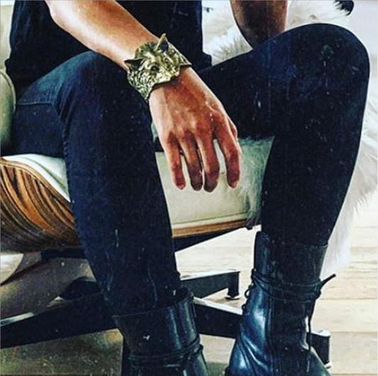 Reclaimed Metal Cuff | Fox