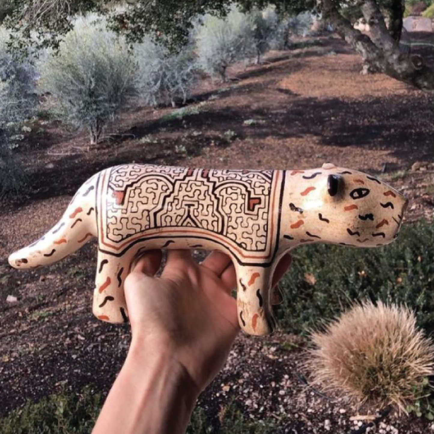 Shipibo Hand Painted Jaguar Series