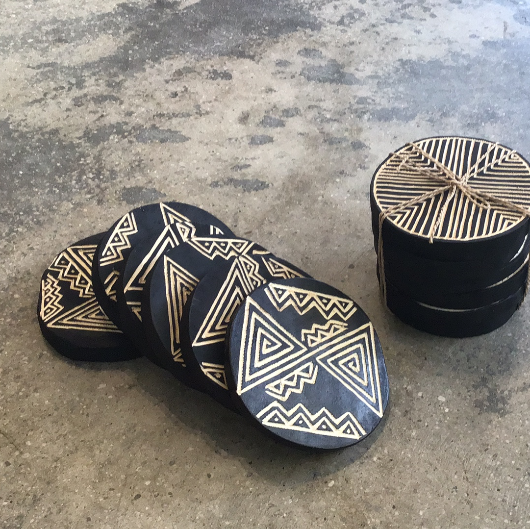 Machacho Wood Coasters