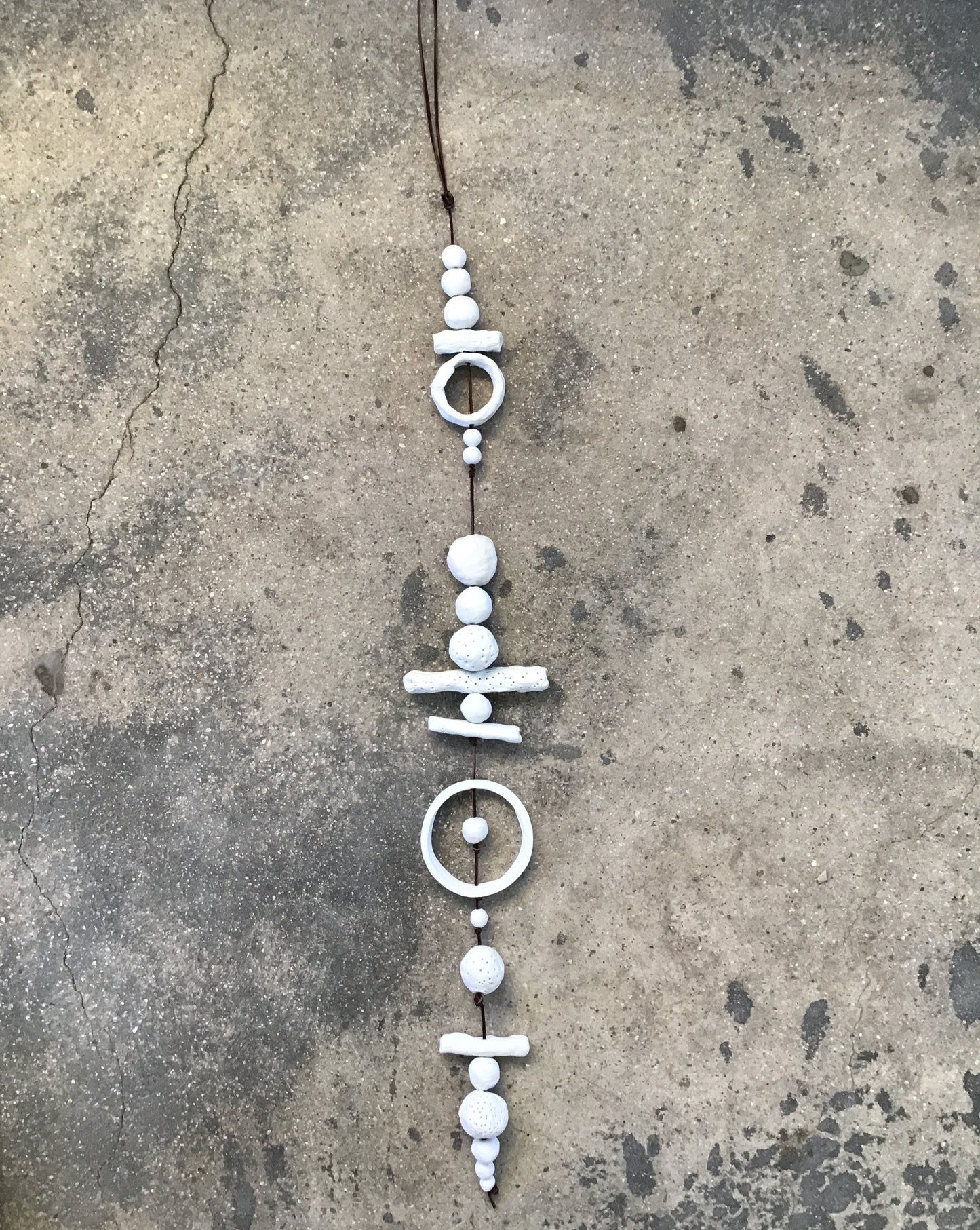 Geo | Hanging Ceramic Sculpture