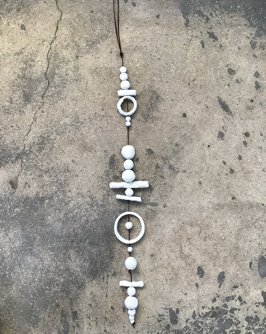 Geo | Hanging Ceramic Sculpture