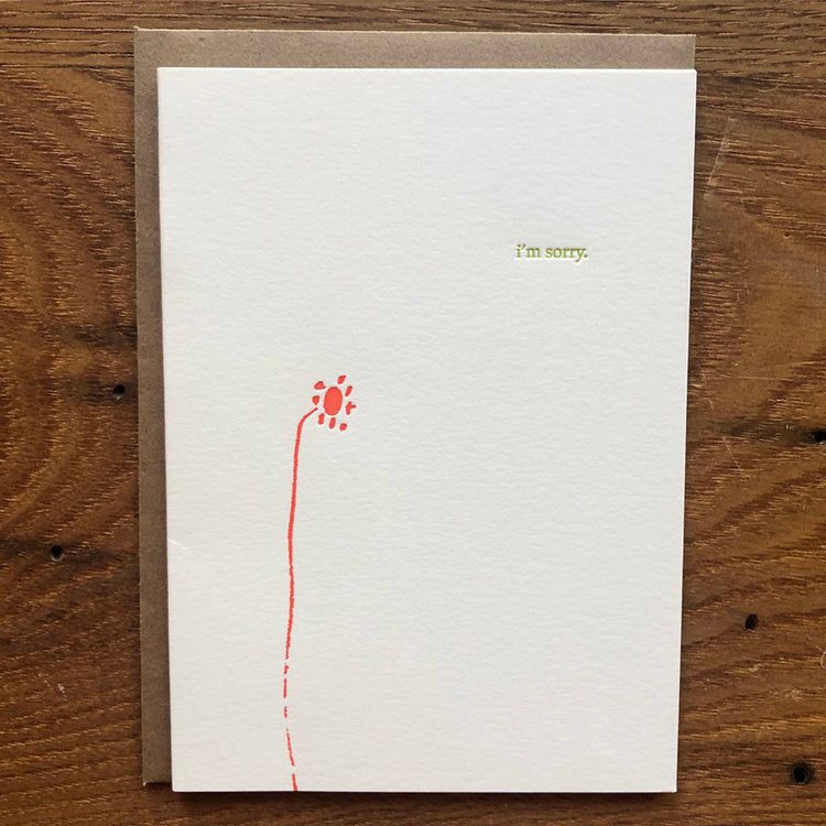 Letter Pressed | Sentiment Cards