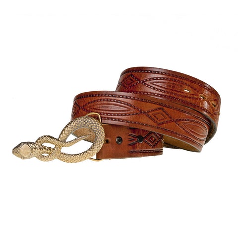 Reclaimed Metal Belt | Infinity Snake