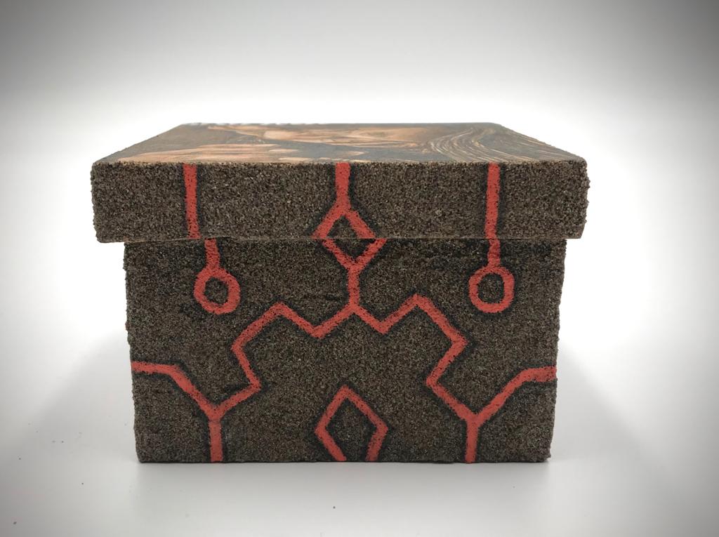 Rare Pencil Drawings | Shipibo Box Collection