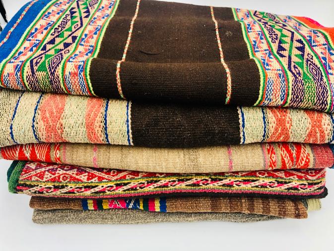 Andean Peruvian Manta Tapestries