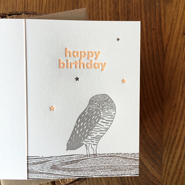 Letter Pressed | Birthday Cards