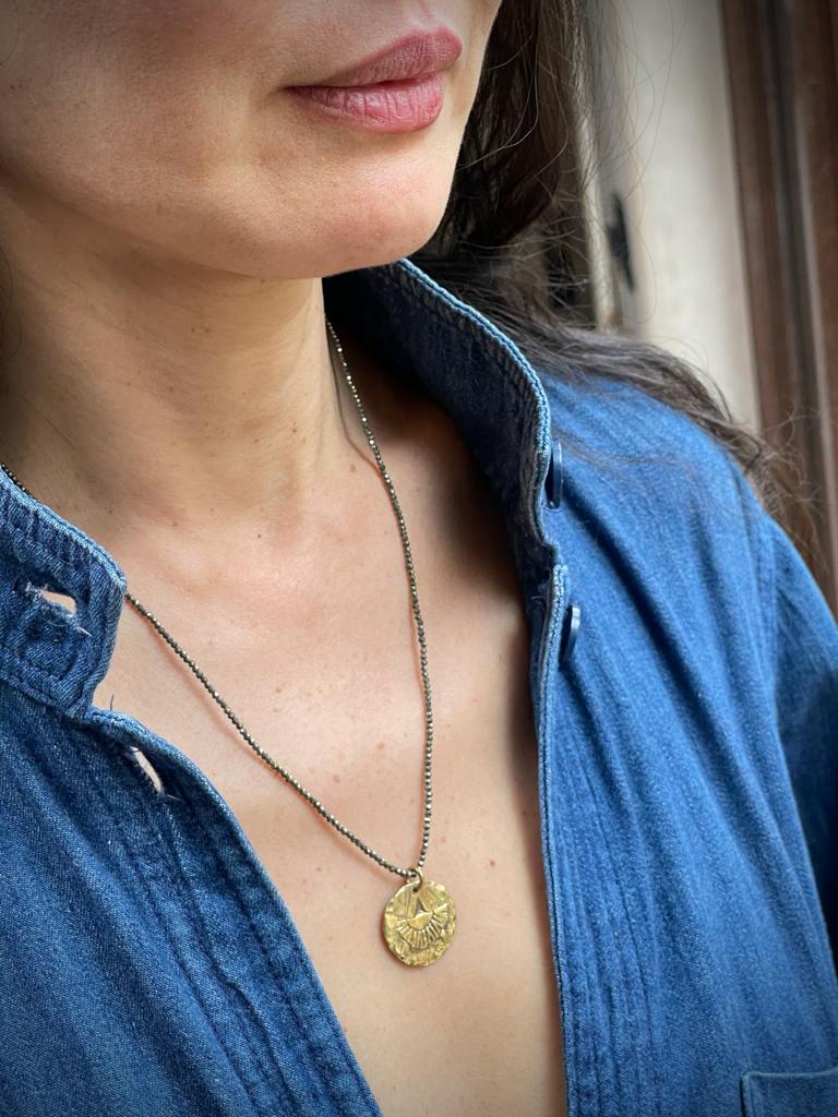 "A" For Amazon Yanapuma Pendent