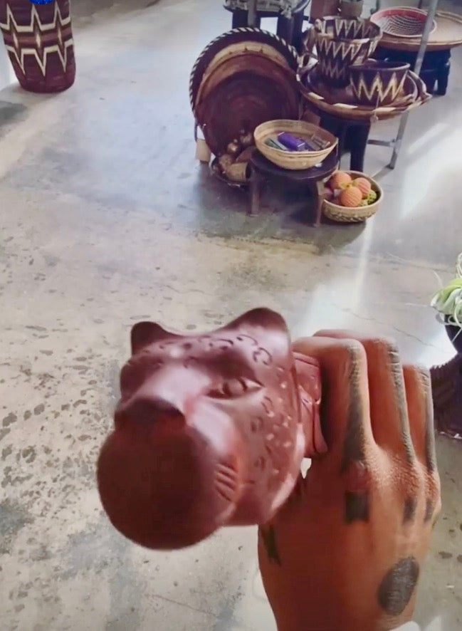 Carved Wood Pipe | Grande Collection