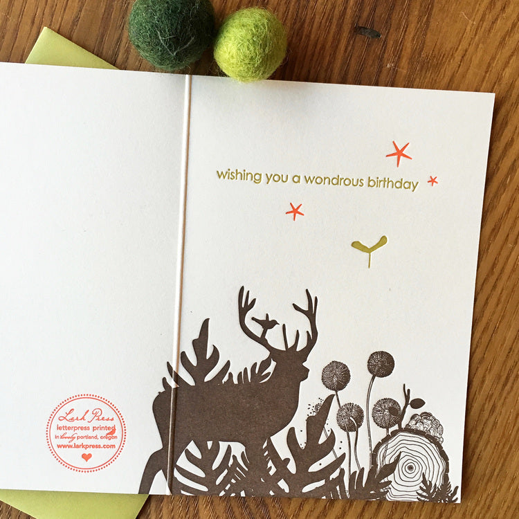 Letter Pressed | Birthday Cards